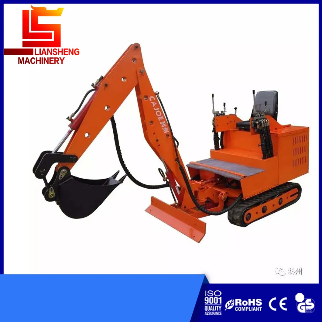 140 Degree Rotary Crawler Mini Excavator, Manufacturer Direct Sale Quality and Low Price