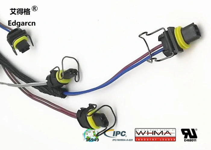 2 Pin Plug Engine Wiring Harness Assembly Application Caterpillar Cat C7 Excavator