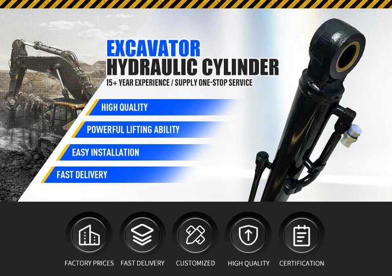 Factory Best Price Hydraulic Cylinder Excavator Arm Boom Bucket Cylinders
