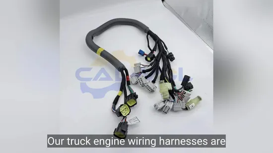 Voe Excavator Parts Ec290b D7d Handle Wire Harness Components 