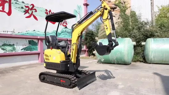 Small Construction Machinery 13.6kw Micro Excavator Use in Farm