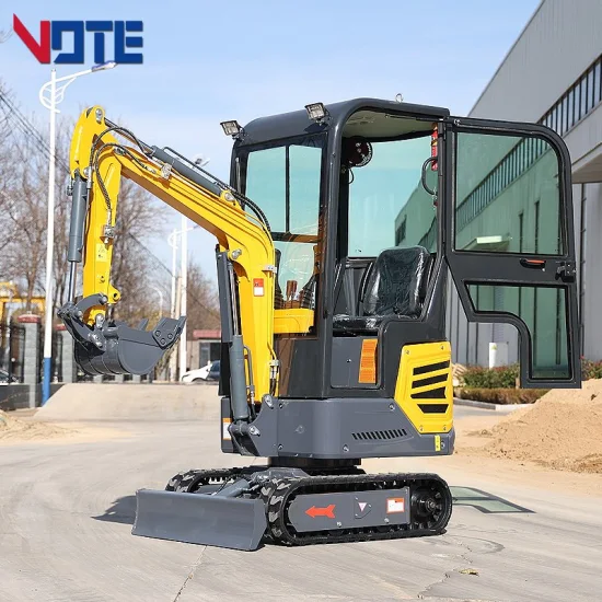 Mini Crawler Excavator with Good Running Condition Multifunctional Micro Mini Excavator with Rotary Arm Mini Diggers