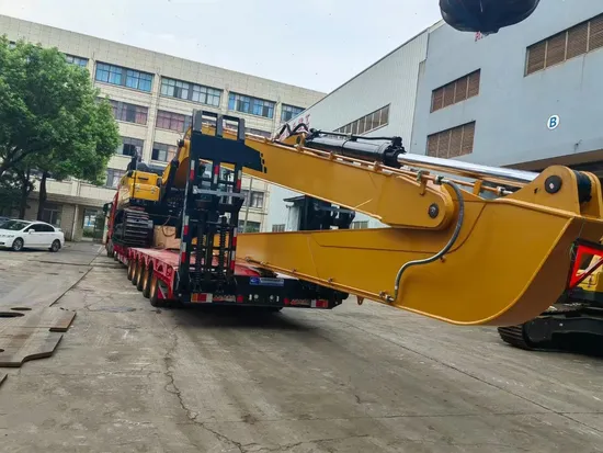 Long Arm Components for Excavators and Industrial Machines 